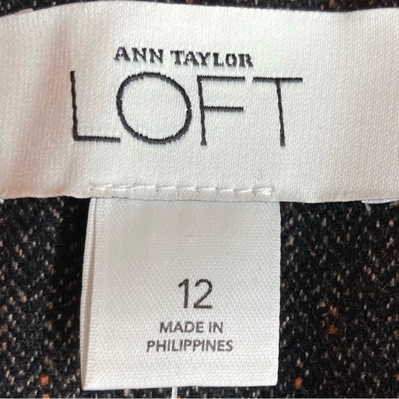 Ann Taylor LOFT Short Wool Blend Blazer Size 12 - Picture 10 of 11